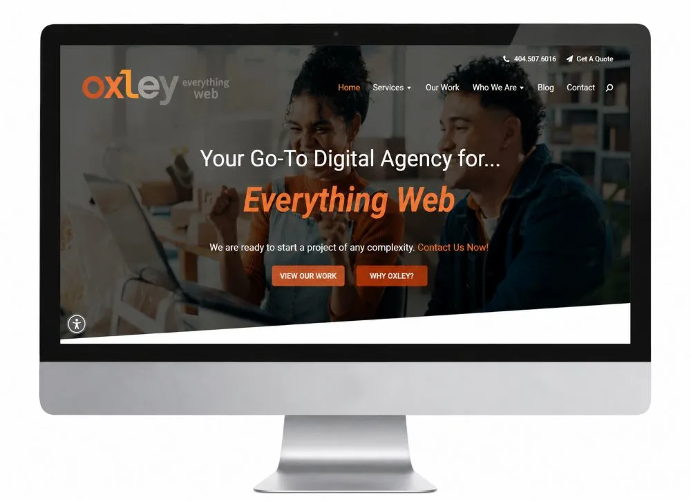 Oxley Internet Solutions strategic partner website services for Tilt Marketing