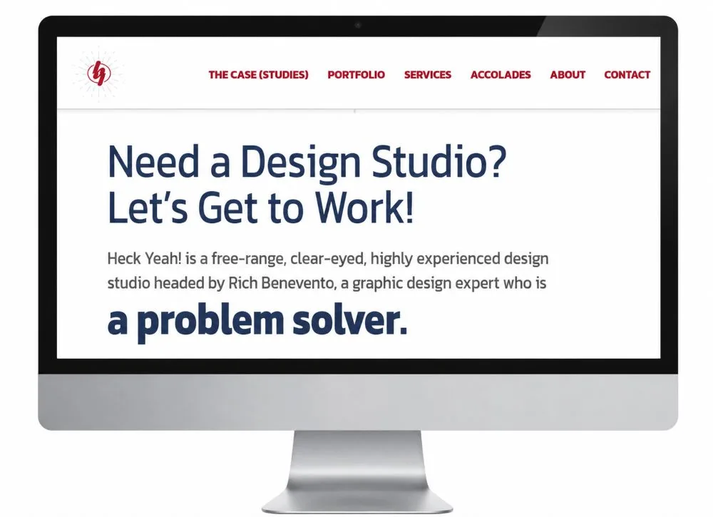 Heck Yeah Studio creative branding partner for Tilt Marketing